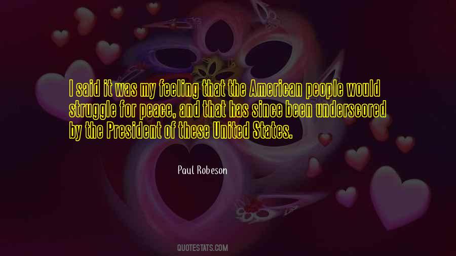 Paul Robeson Quotes #1206660