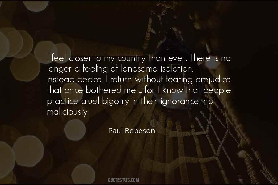 Paul Robeson Quotes #450059