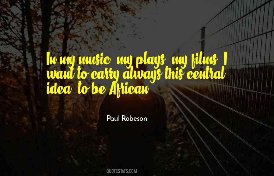 Paul Robeson Quotes #466054