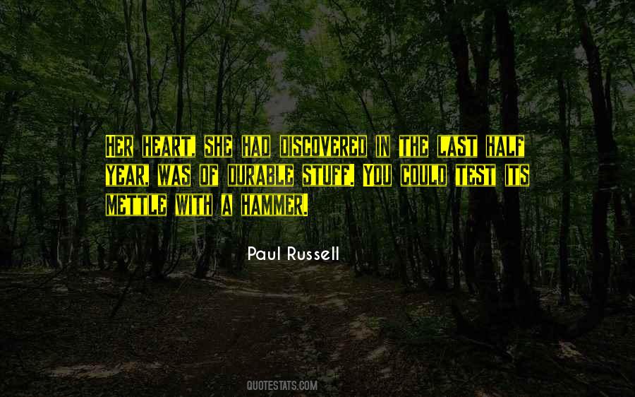 Paul Russell Quotes #1125297