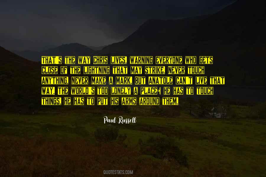 Paul Russell Quotes #1151497