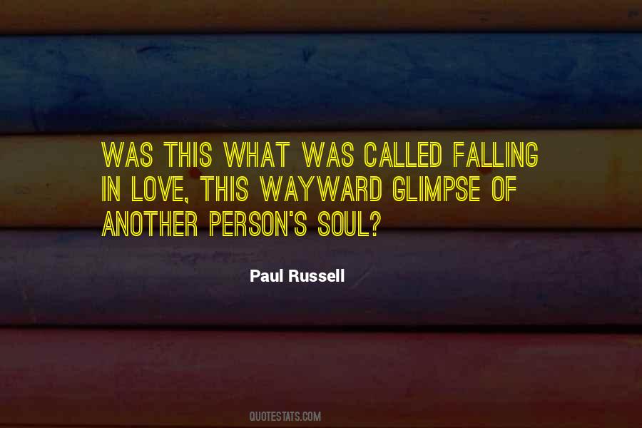 Paul Russell Quotes #206625