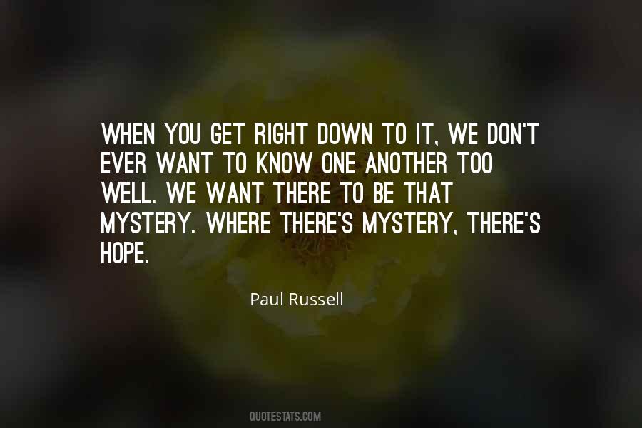 Paul Russell Quotes #375042