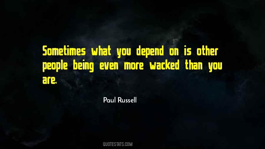 Paul Russell Quotes #520163