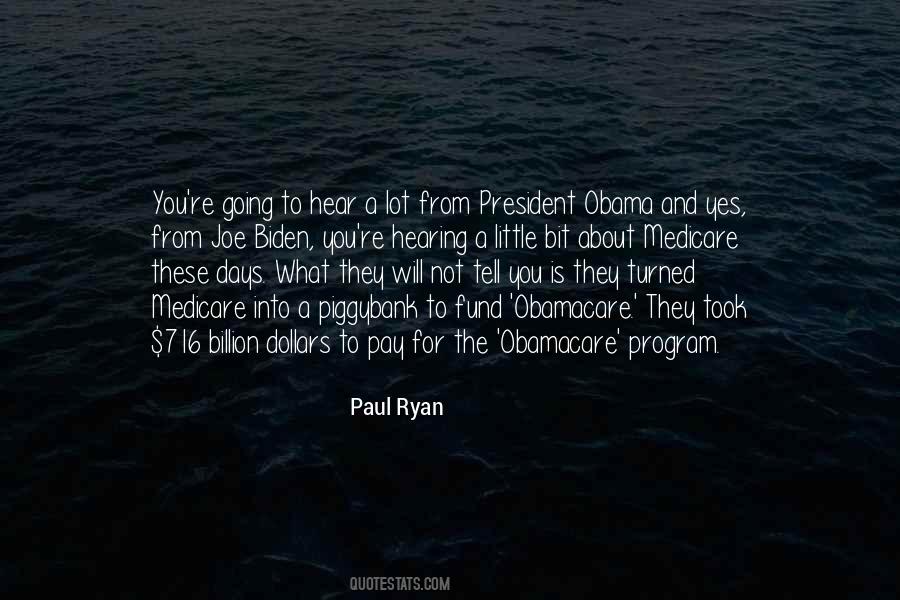 Paul Ryan Quotes #1334671