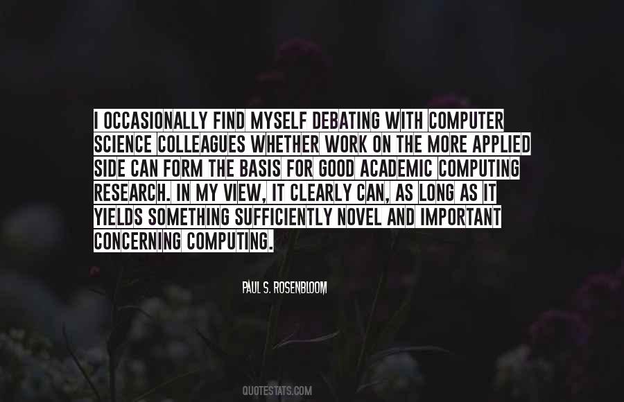 Paul S. Rosenbloom Quotes #745874 Paul S. Rosenbloom Quotes #745874