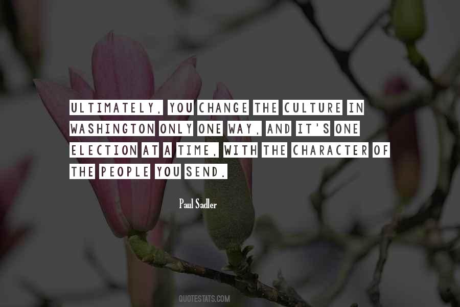Paul Sadler Quotes #1395316