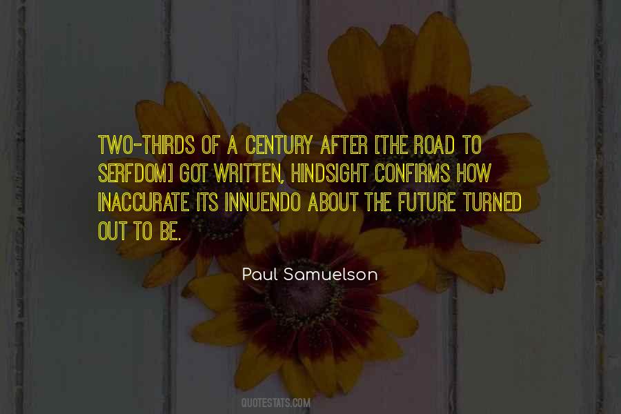 Paul Samuelson Quotes #1050984