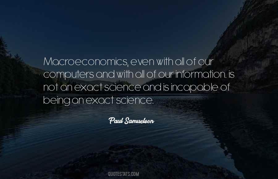 Paul Samuelson Quotes #1544723