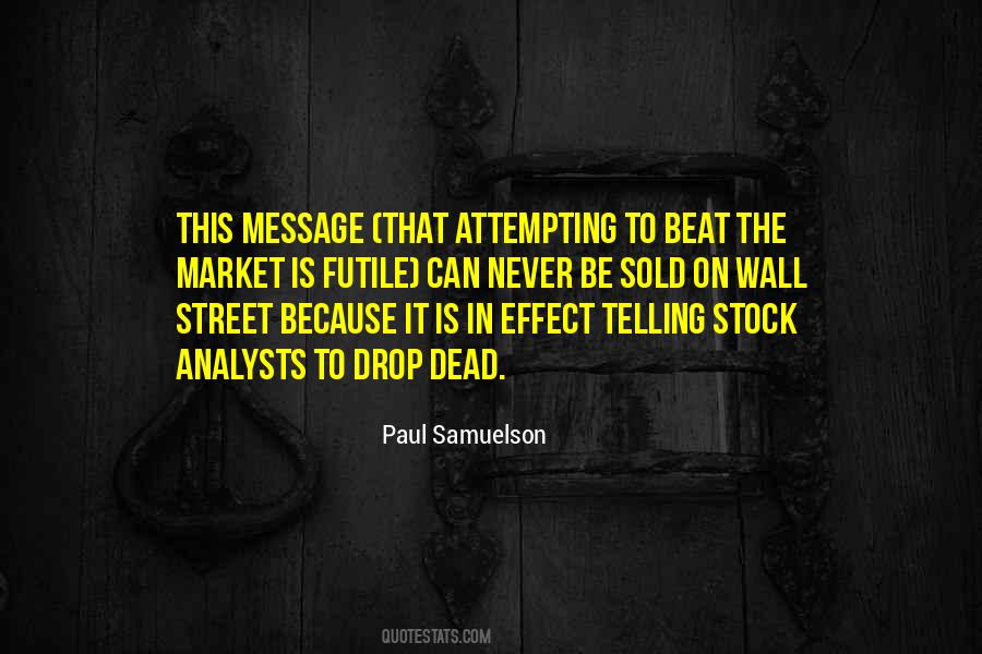 Paul Samuelson Quotes #1709898