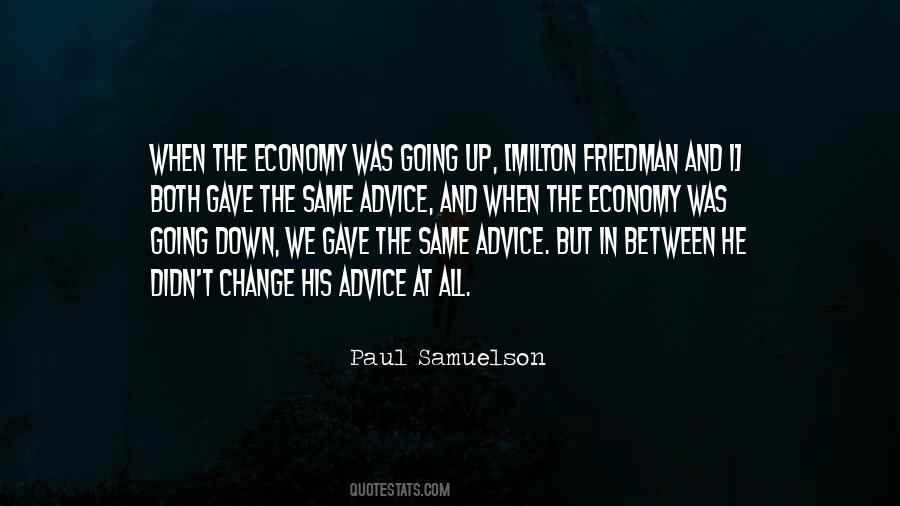 Paul Samuelson Quotes #71139