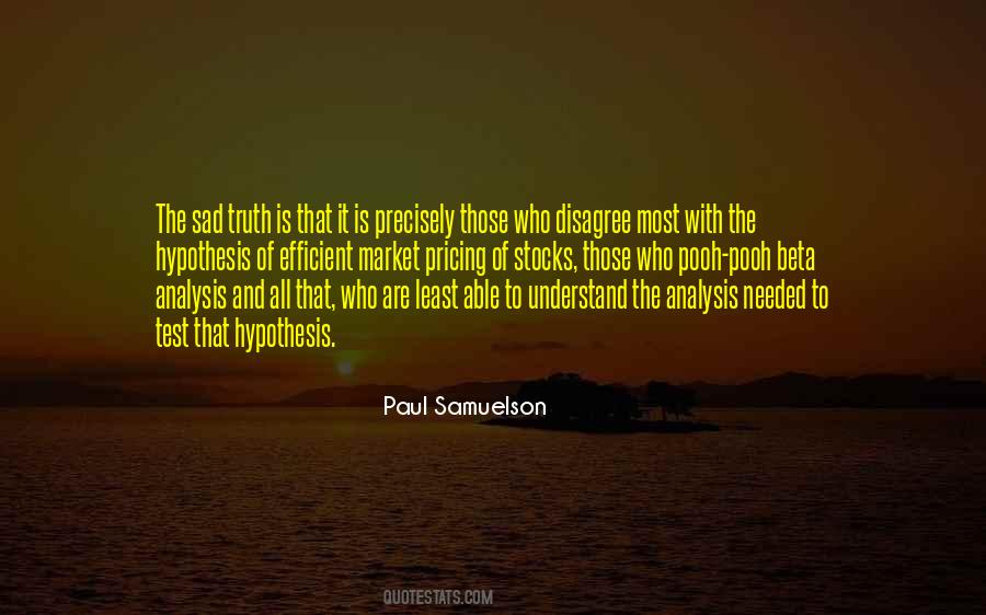 Paul Samuelson Quotes #927564