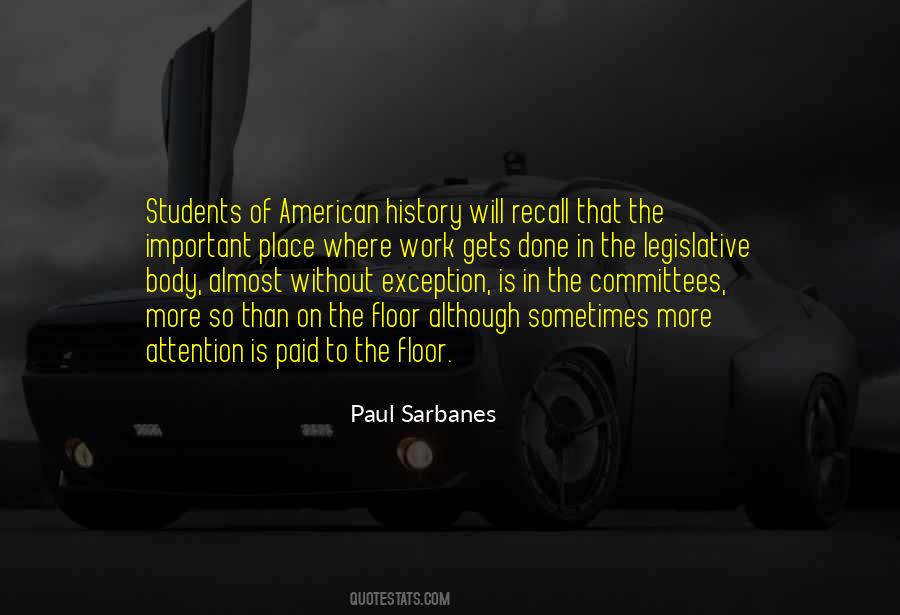 Paul Sarbanes Quotes #1208477