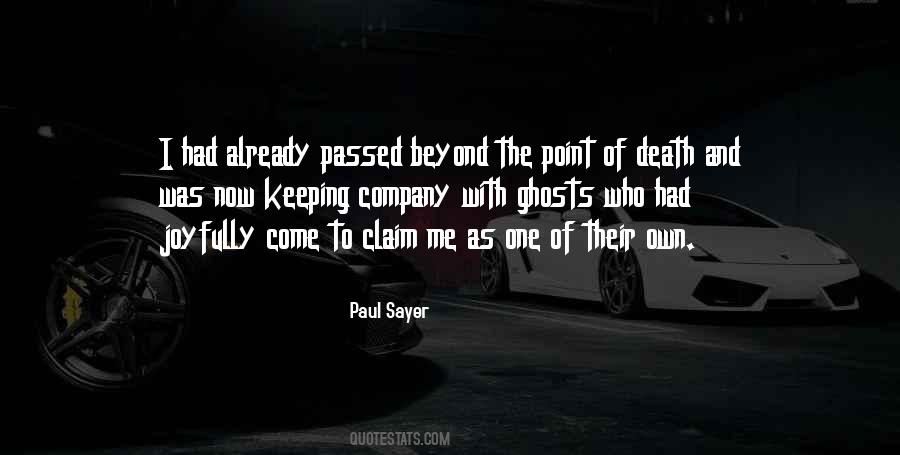Paul Sayer Quotes #468711 Paul Sayer Quotes #468711