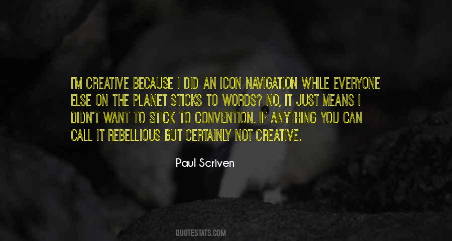 Paul Scriven Quotes #460363