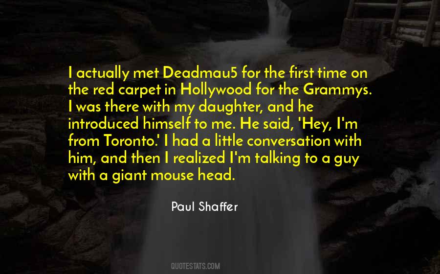 Paul Shaffer Quotes #342941