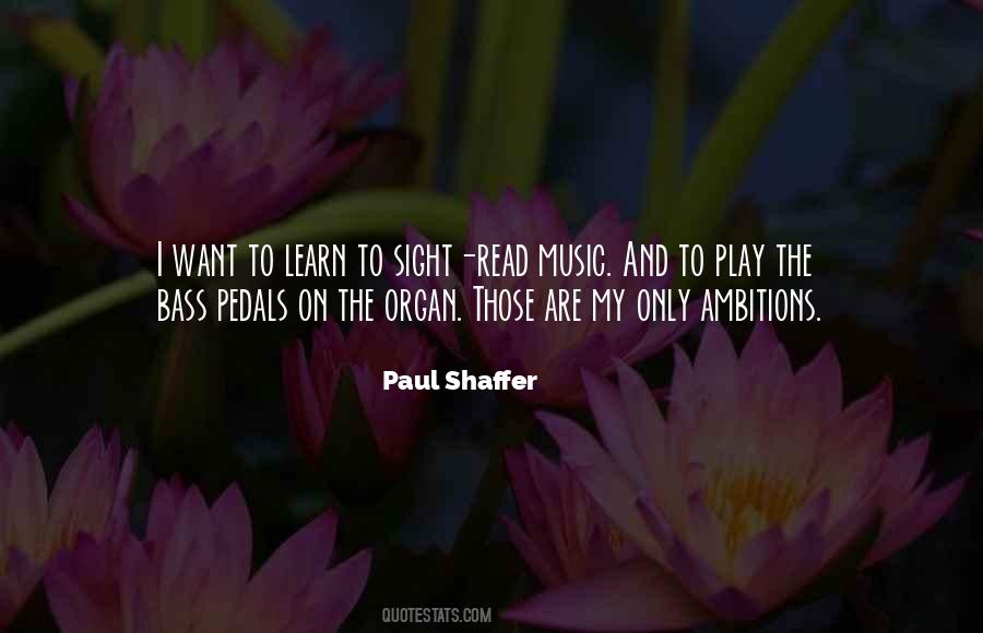 Paul Shaffer Quotes #72302