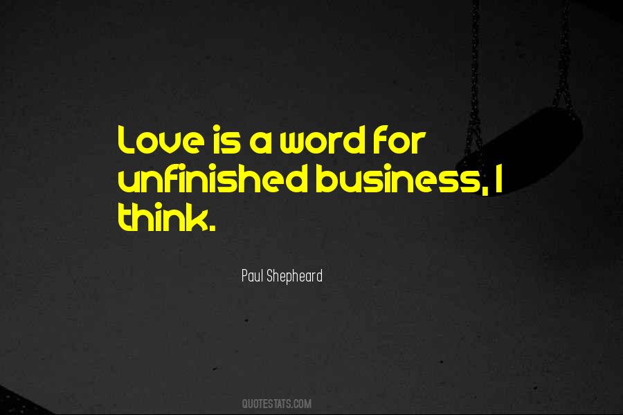 Paul Shepheard Quotes #505981