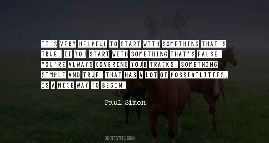 Paul Simon Quotes #1528900