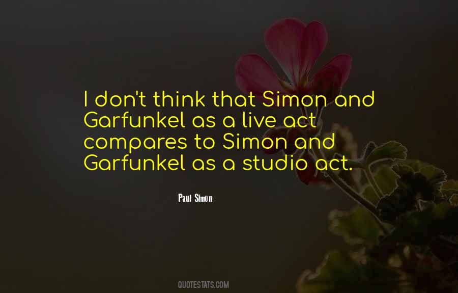 Paul Simon Quotes #429907