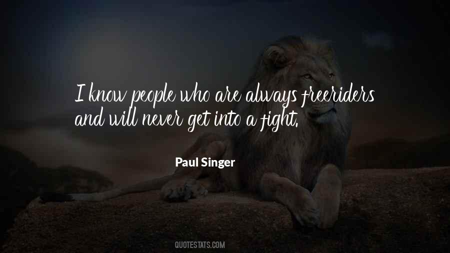 Paul Singer Quotes #1692503