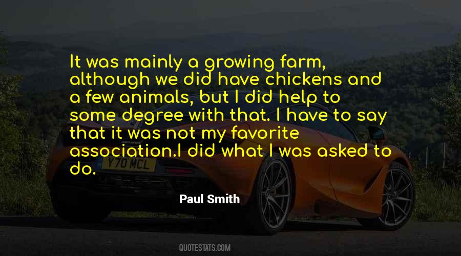 Paul Smith Quotes #1245482