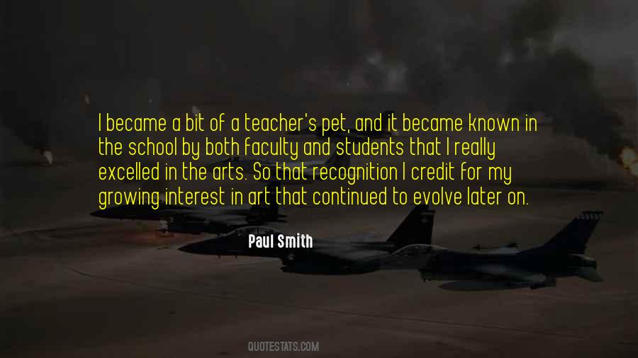 Paul Smith Quotes #1867180