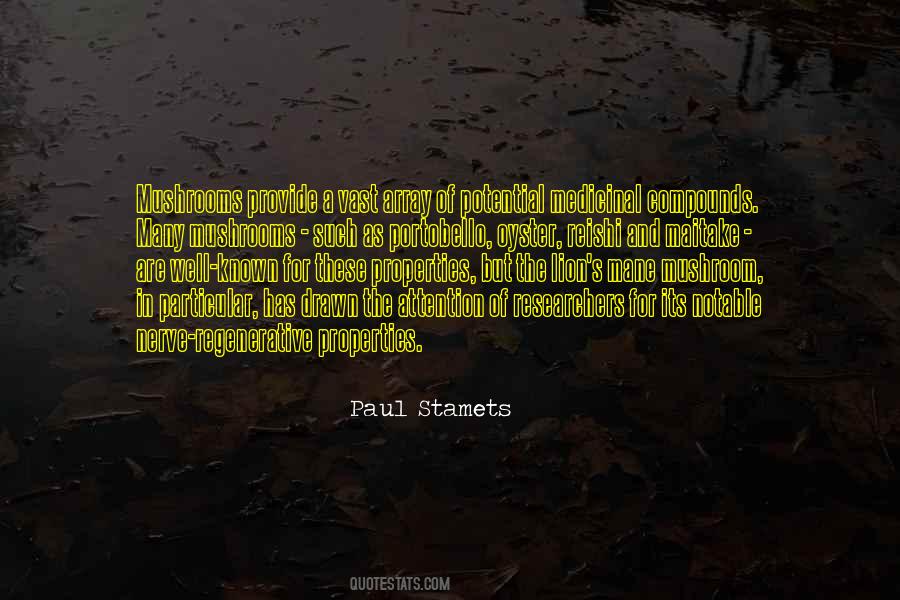 Paul Stamets Quotes #438687