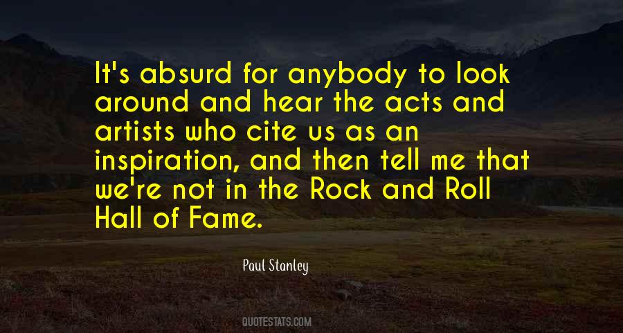 Paul Stanley Quotes #598998