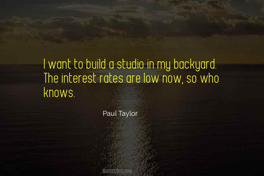 Paul Taylor Quotes #811847