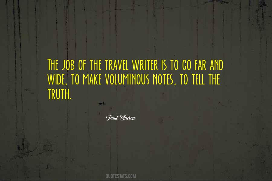 Paul Theroux Quotes #160791