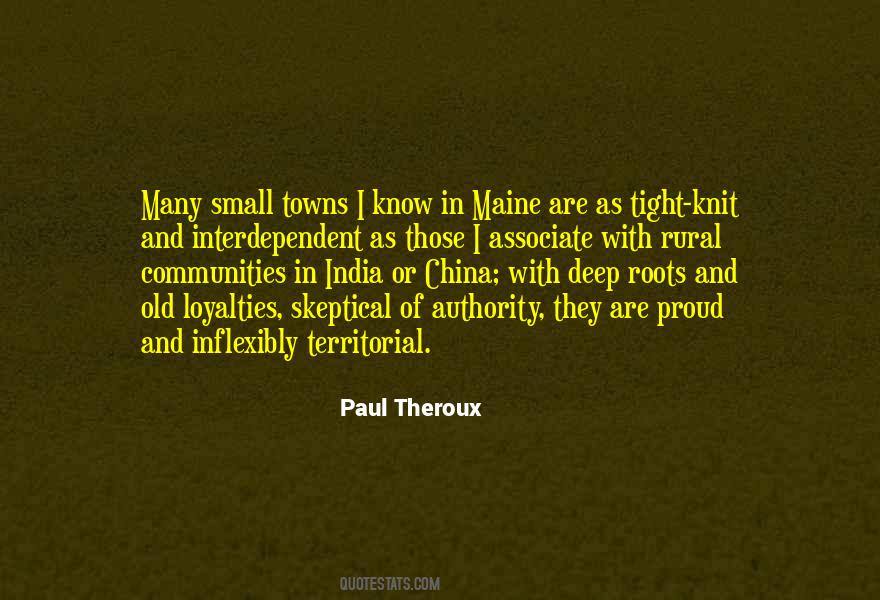 Paul Theroux Quotes #695677