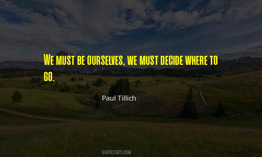 Paul Tillich Quotes #1301977