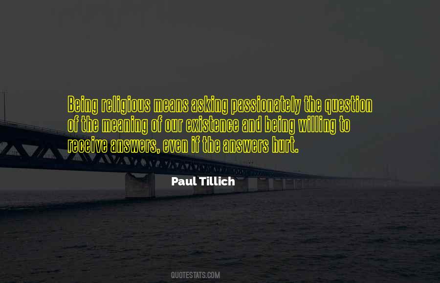 Paul Tillich Quotes #1729033