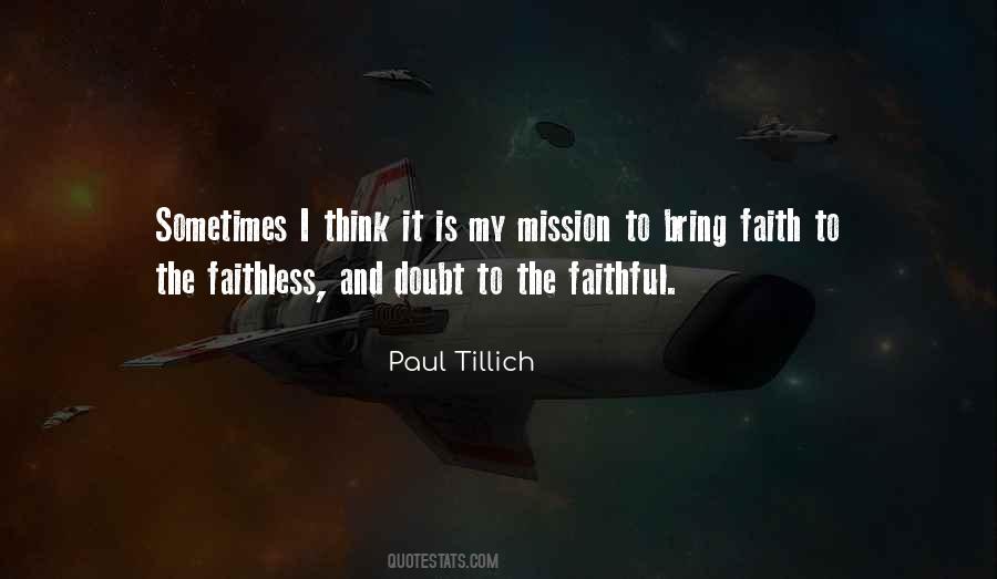 Paul Tillich Quotes #1805198