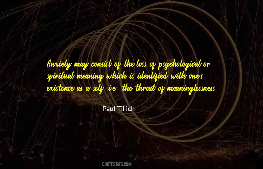 Paul Tillich Quotes #482121