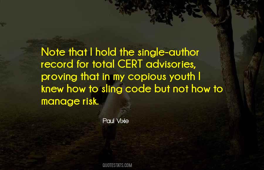 Paul Vixie Quotes #277002