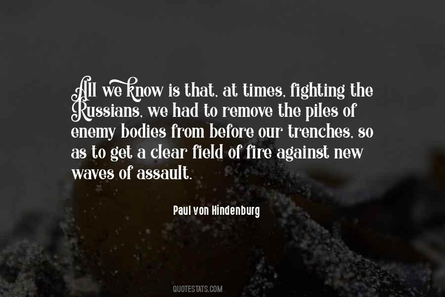 Paul Von Hindenburg Quotes #1140523