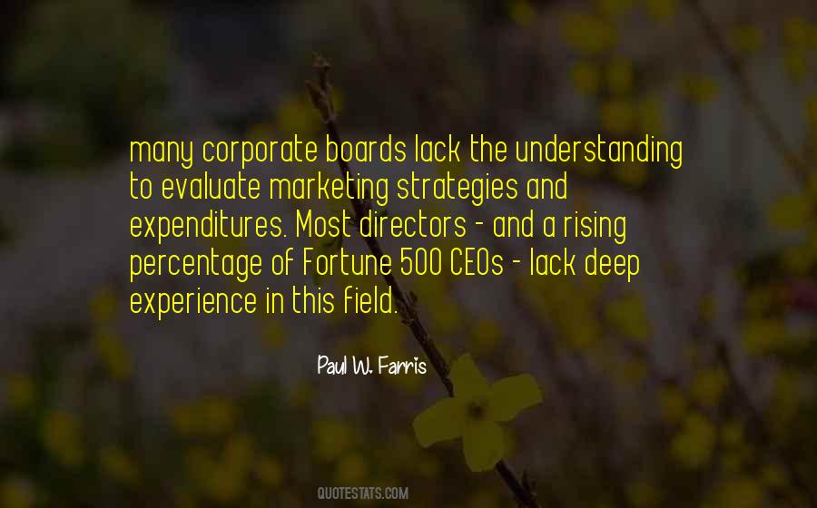 Paul W. Farris Quotes #1640200
