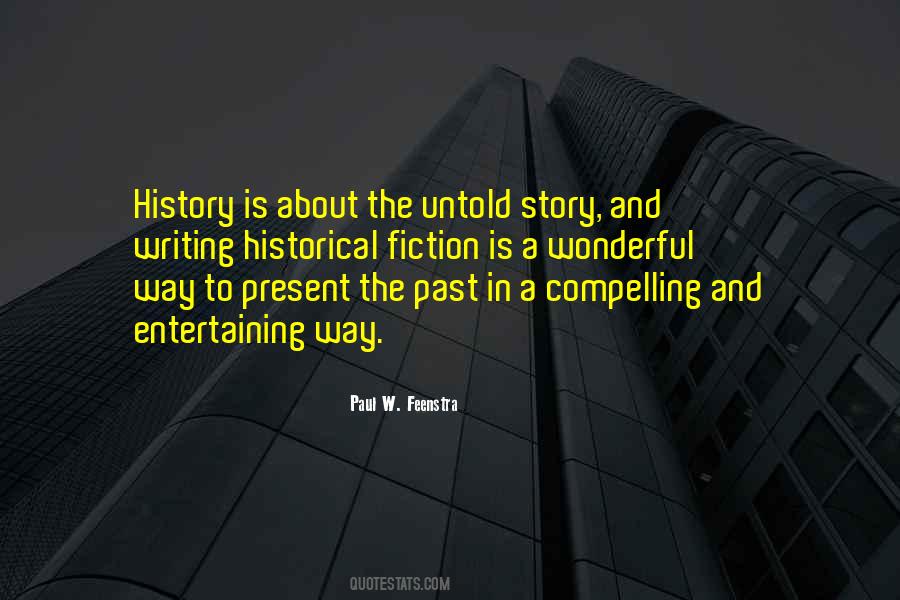 Paul W. Feenstra Quotes #44785