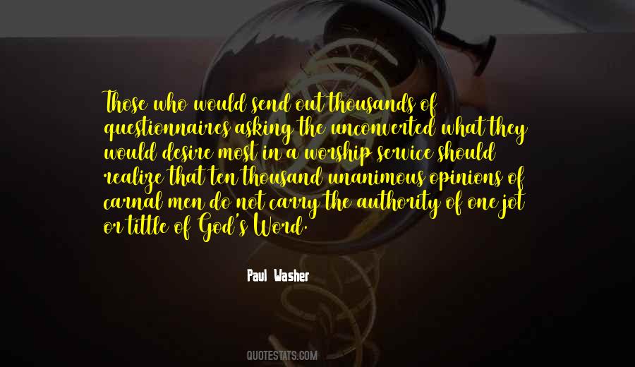 Paul Washer Quotes #122658