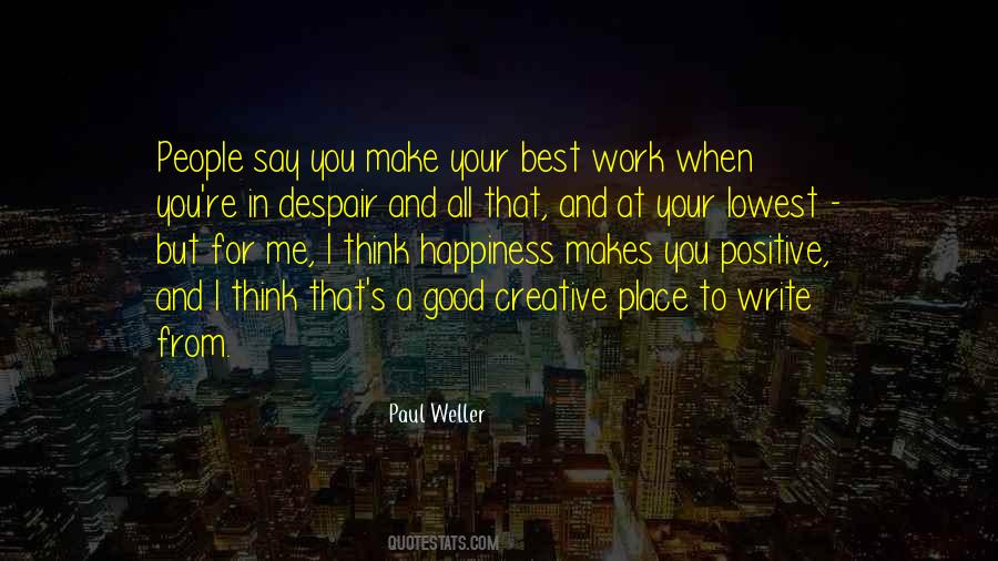 Paul Weller Quotes #1544413