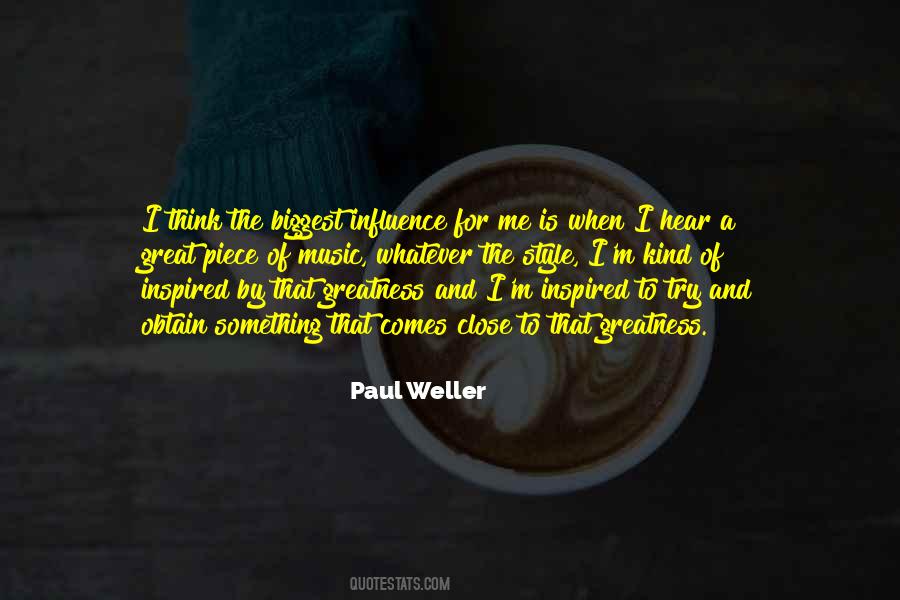 Paul Weller Quotes #390115