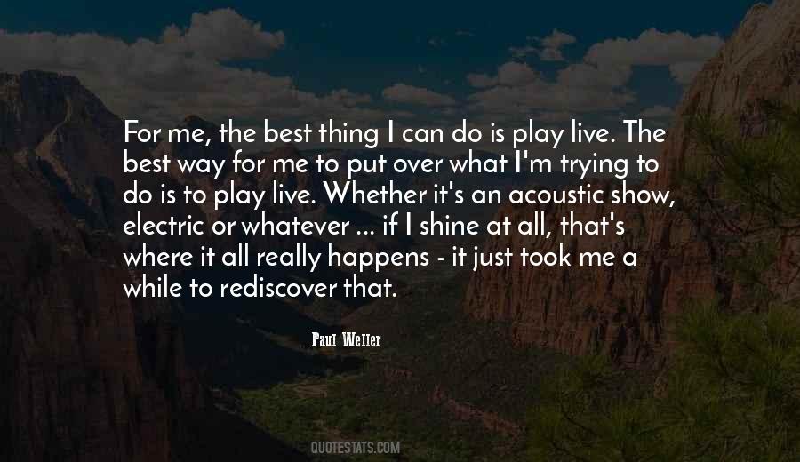 Paul Weller Quotes #545536
