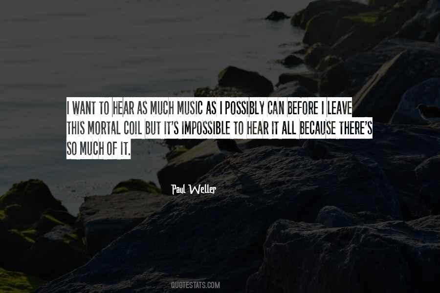 Paul Weller Quotes #587172
