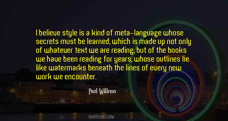 Paul Willems Quotes #1372265