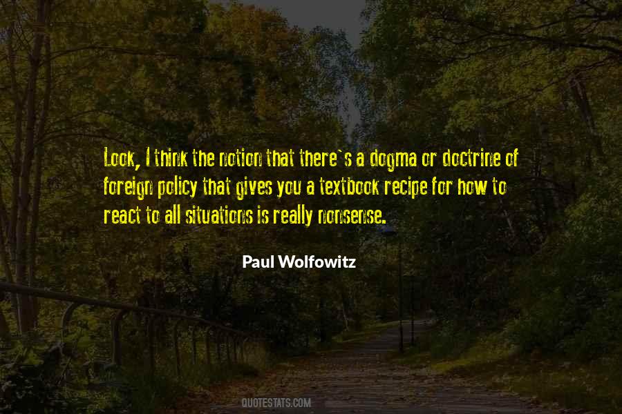 Paul Wolfowitz Quotes #885009