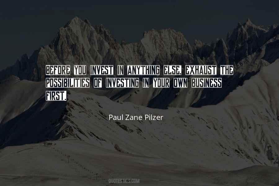 Paul Zane Pilzer Quotes #1092021