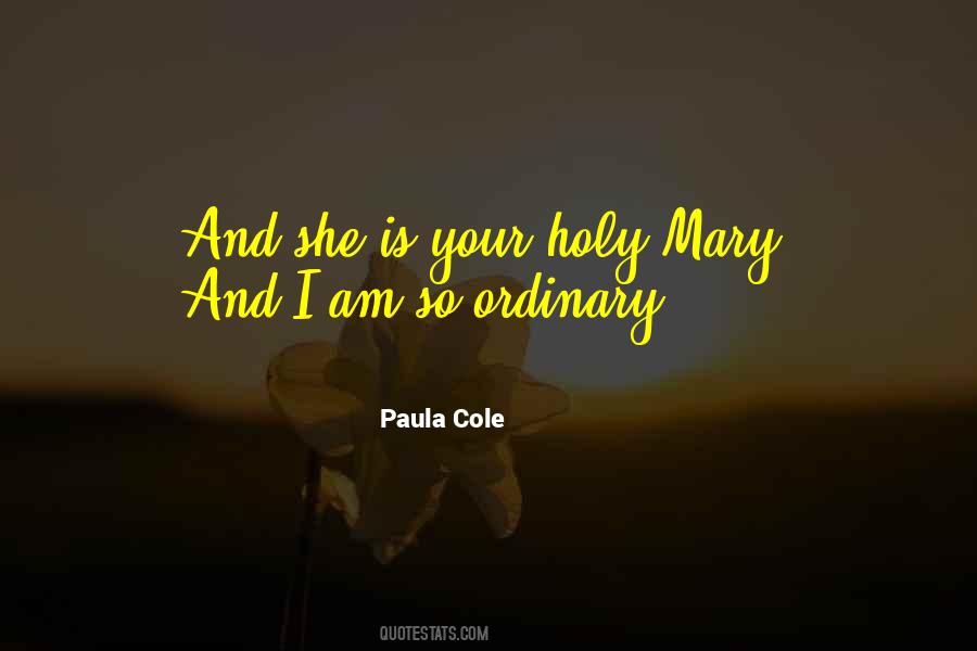 Paula Cole Quotes #589070