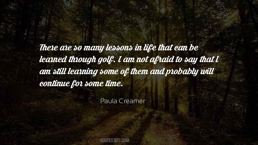 Paula Creamer Quotes #1601524